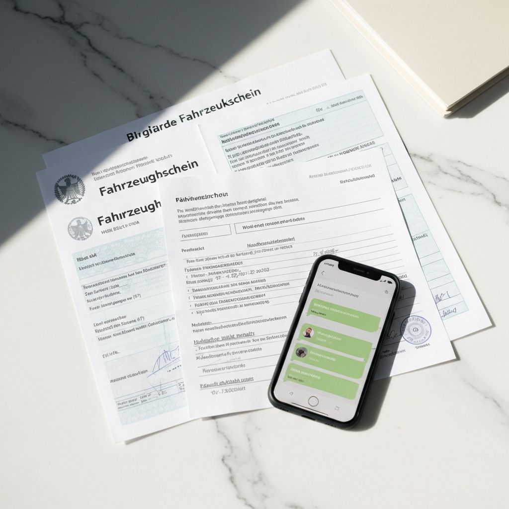Kfz-Ummeldung: Die komplette Checkliste