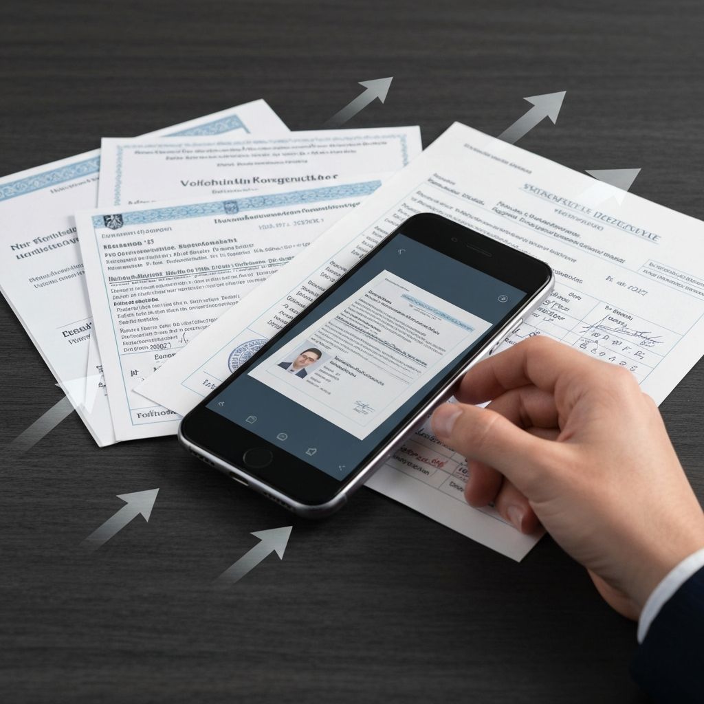 Unterlagen digital einreichen