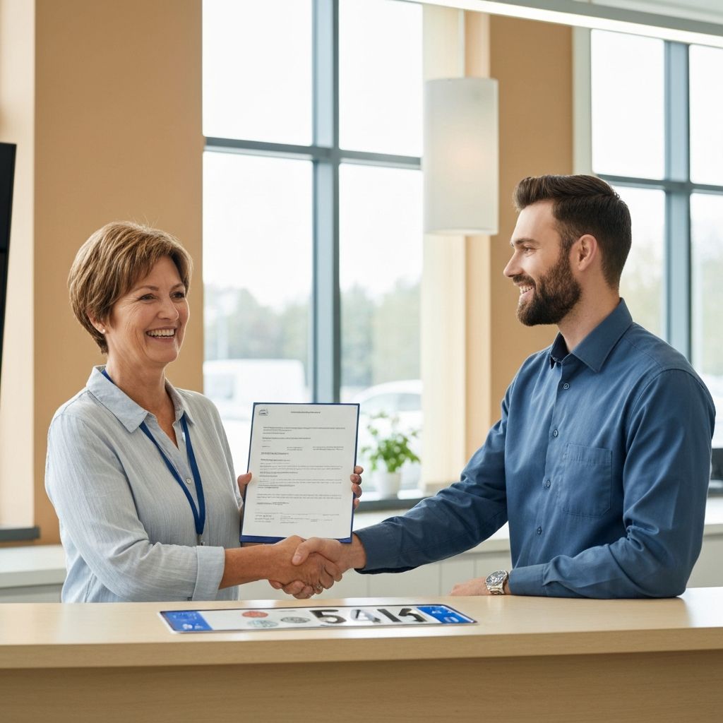 Übergabe der fertigen Unterlagen